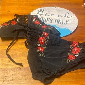 Hollister Black Swimwear